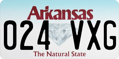 AR license plate 024VXG