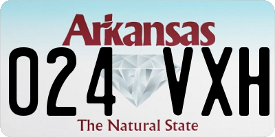 AR license plate 024VXH