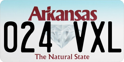AR license plate 024VXL
