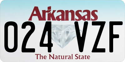 AR license plate 024VZF