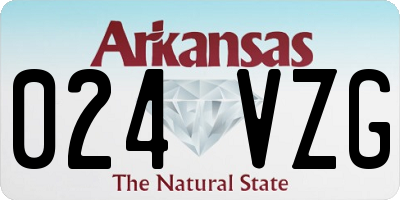 AR license plate 024VZG