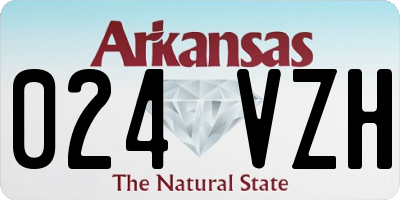 AR license plate 024VZH