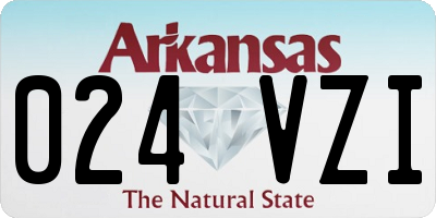 AR license plate 024VZI