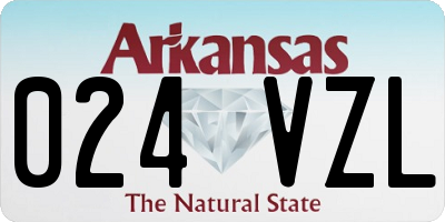 AR license plate 024VZL