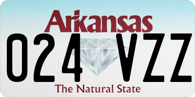AR license plate 024VZZ