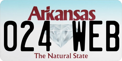AR license plate 024WEB