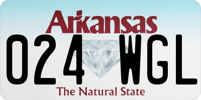 AR license plate 024WGL
