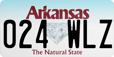 AR license plate 024WLZ