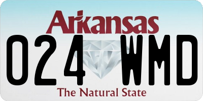AR license plate 024WMD