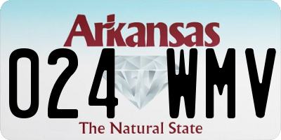 AR license plate 024WMV