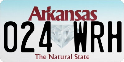 AR license plate 024WRH