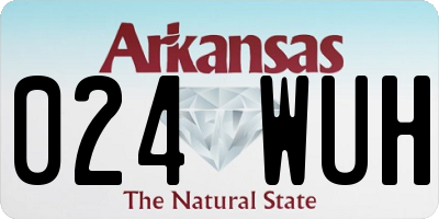 AR license plate 024WUH