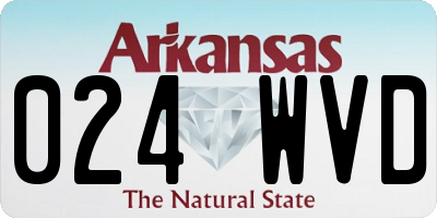 AR license plate 024WVD