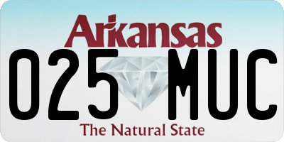 AR license plate 025MUC