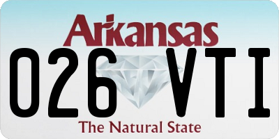 AR license plate 026VTI