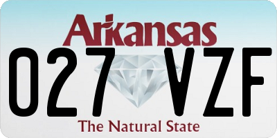 AR license plate 027VZF