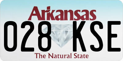 AR license plate 028KSE