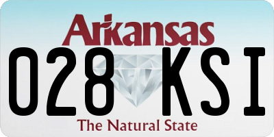 AR license plate 028KSI