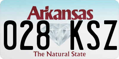 AR license plate 028KSZ