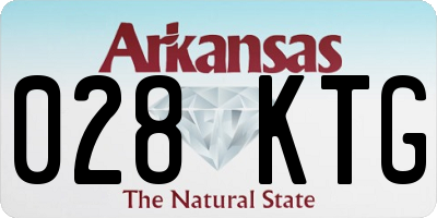 AR license plate 028KTG