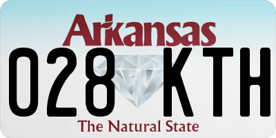 AR license plate 028KTH