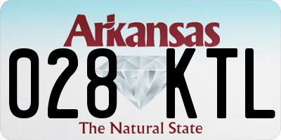 AR license plate 028KTL
