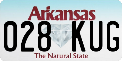 AR license plate 028KUG