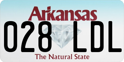 AR license plate 028LDL