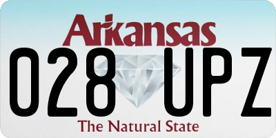 AR license plate 028UPZ