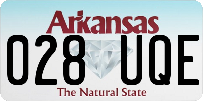 AR license plate 028UQE