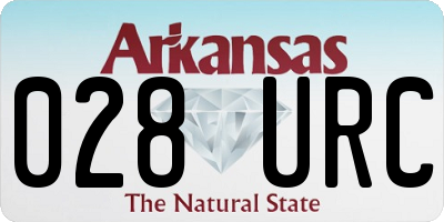 AR license plate 028URC