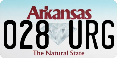 AR license plate 028URG