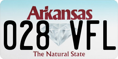AR license plate 028VFL