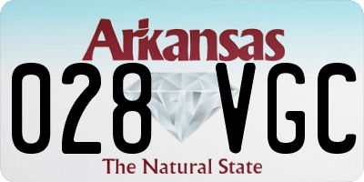 AR license plate 028VGC