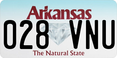 AR license plate 028VNU
