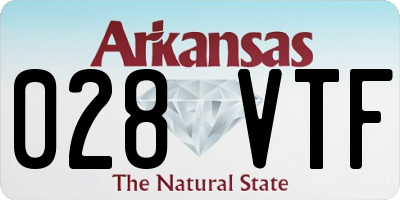 AR license plate 028VTF