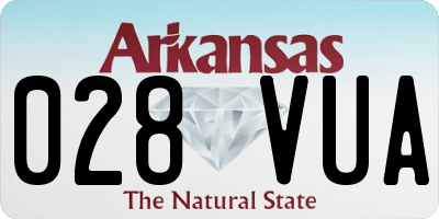 AR license plate 028VUA