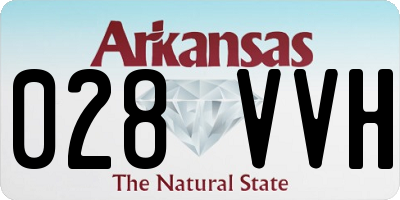 AR license plate 028VVH