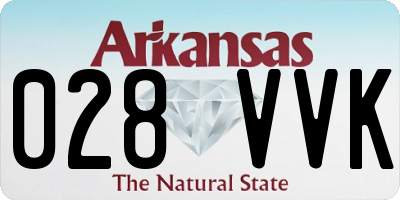 AR license plate 028VVK