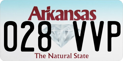 AR license plate 028VVP