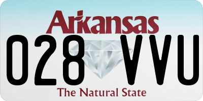AR license plate 028VVU