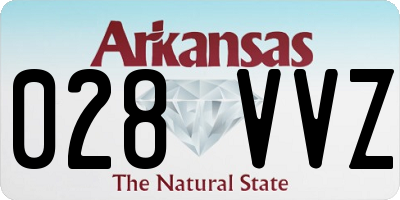 AR license plate 028VVZ