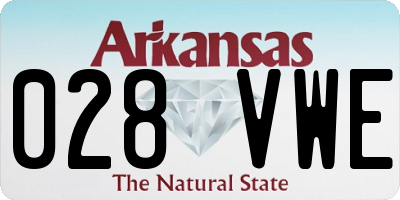 AR license plate 028VWE