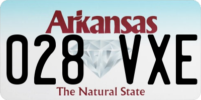 AR license plate 028VXE