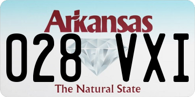 AR license plate 028VXI