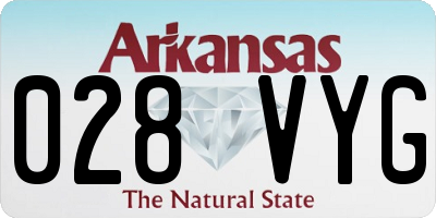 AR license plate 028VYG