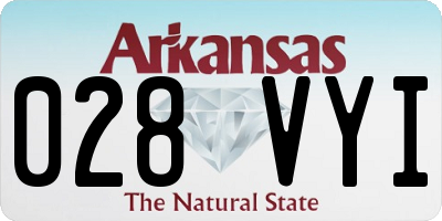 AR license plate 028VYI