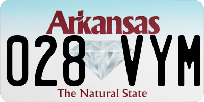 AR license plate 028VYM
