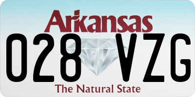 AR license plate 028VZG