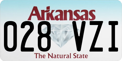 AR license plate 028VZI
